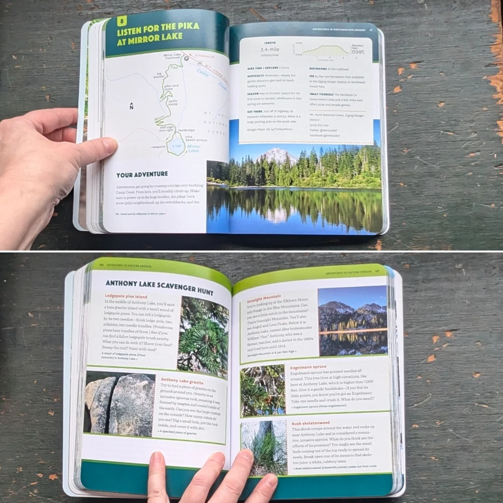Oregon & Washington 50 Hikes with Kids book by Wendy Gorton, Like New - Picture 7 of 10